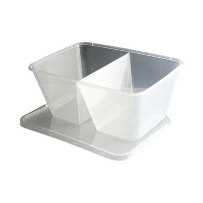 Plastic 750cc Microwave Food Takeaway Containers Pack of 5