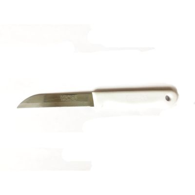 Marob White Serated Knives - Pack Of 6