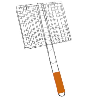 BBQ Rectangle Rack - Medium Light Wooden Handle