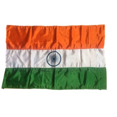 Extra Large India Flag- Satin Material
