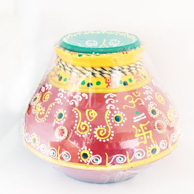Clay Mataji Garbi - No-GR-16 - Large - Red