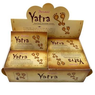 PARIMAL YATRA Incense Cones 12 Boxes