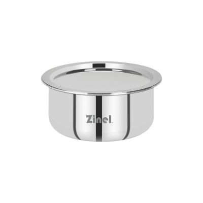 Zinel Triply Tope With SS Lid 14cm