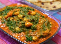 Chickpea Tikka Masala with Spinach