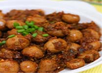Chilli Mushroom and Aubergine Stir Fry