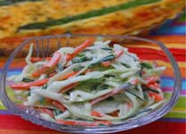 Homemade Coleslaw with Chives