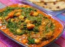 Chickpea Tikka Masala with Spinach