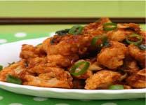 Gobi Manchurian (Deep Fried Battered Cauliflower in a tasty Chinese Sauce)