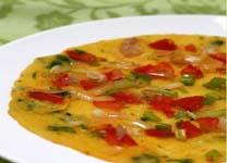 Moong Dal Chillas (Indian Lentil Pancake)
