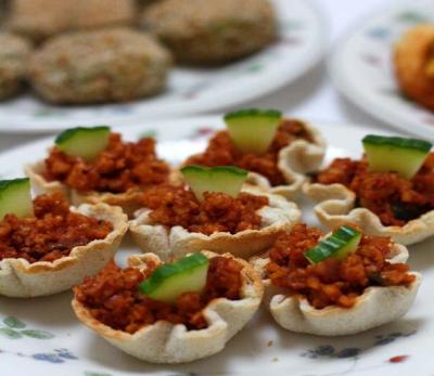 Baked Paneer Cups