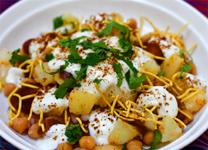 Papri Chaat (Savoury Yogurt Snack)