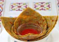 Stuffed Vegetable and Cheese Paratha (Indian bread Stuffed with Vegetables and Cheese)