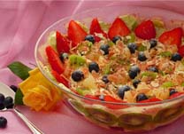 A Classic Summer Fruit Trifle
